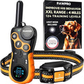 Dog Shock Collar with Remote, Unmatched 4-Mile Range, Night-Light Mode, Training Guide Included, 124 Training Levels & 4 Modes, Beep Vibration Shock, Waterproof Rechargeable, Fits All Dogs (1 Collar)