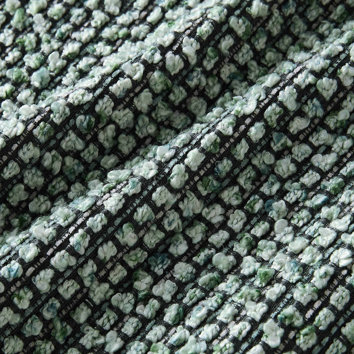 Decorative Couch Throw Pillow Covers 26x26 Green Striped Soft Wool Pillow Covers Neutral Textured Boho Cushion Covers for Modern Farmhouse Sofa Bedroom Living Room Decor SY011-D26