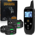INVIROX Dog Training Collar for Large Dog X2 [2025 Edition] 123 Levels Dog E Collars 1100yd Range, 100% Waterproof, Rechargeable Electric Collars for Medium Dogs, E Collar for Large Dogs