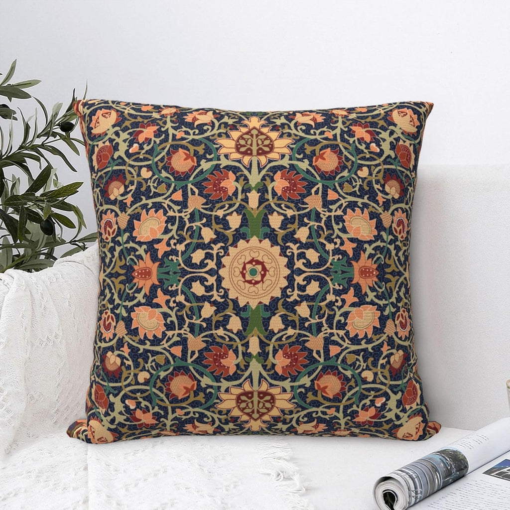 William Morris Vintage Floral 20x20 inches Throw Pillow Covers Cushion Covers for Couch Home Bed Living Room Decorative Pillow Cases