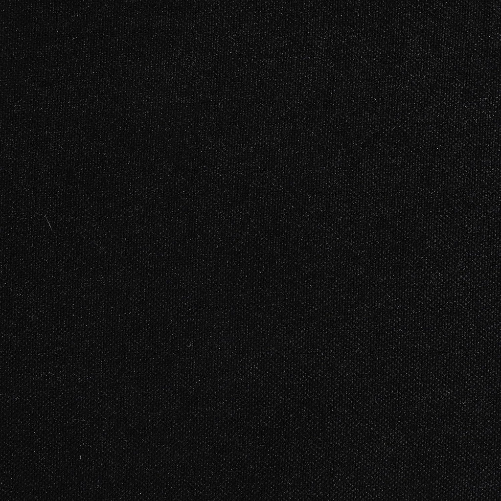 AAAAAcessories D-Shaped Chair Cushions, 2" Thick Dining Chair Pads with Ties and Removable, Machine-Washable Cover, 17" x 16", Set of 4, Black