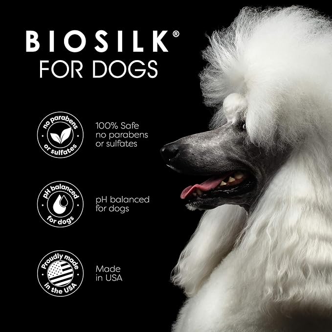 BioSilk for Dogs Silk Therapy Conditioner with Natural Coconut Oil | Pet Conditioner - 6 Pack