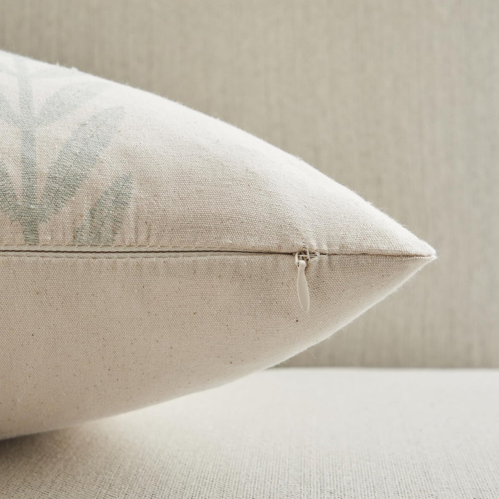 100% Cotton Farmhouse Leaves Throw Pillow Covers Set of 2, 18x18 Inch Mixed Green Pastoral Decorative Print Cushion Covers for Sofa Bed Living Room Home Decor