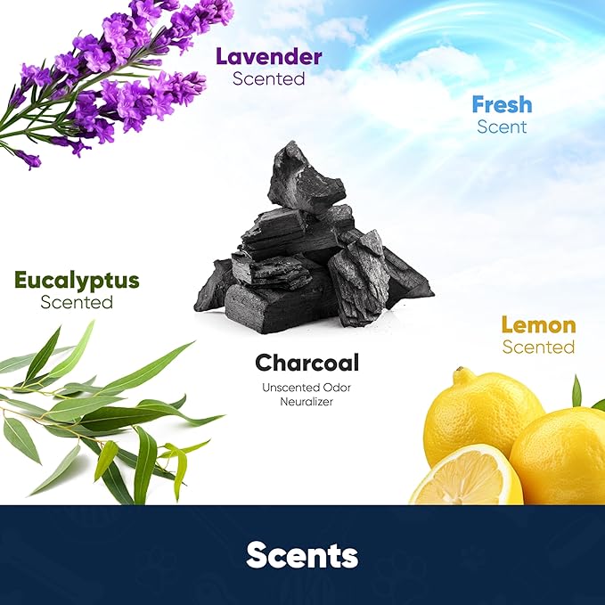 American Kennel Club Scented Puppy Training Pads with Ultra Absorbent Quick Dry Gel – 22 x 22 Pee Pads For Dogs - Lemon Scented - 100 Count