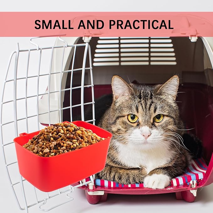 26 PCS Chicken Feeder Cups, 18 OZ Cage Cups for Chickens, Hanging Rabbit Feeder Waterer Cups, Plastic Birds Feeders for Pet Bunny Gamefowl Poultry Parrot