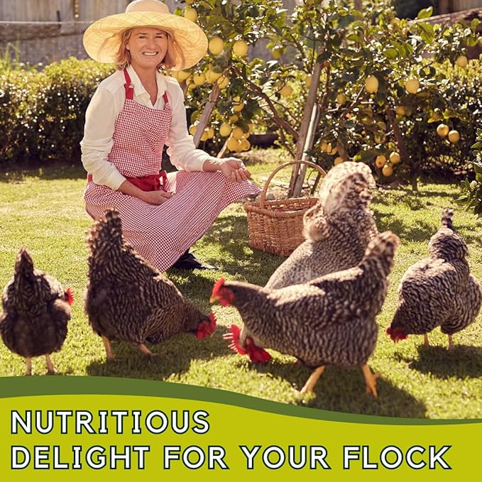 Dried Mealworms 100% Non-GMO 5 Lb - Mealworms for Birds, Chickens, Ducks - Perfect High-Protein Treats - Whole Large Meal Worms, Dried for Chickens and Bluebird Food Bulk