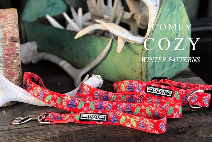 Lucky Love Dog - Adjustable Dog Collar with Easy Click Buckle for Small to Large Ones, Durable, & Comfortable for Male & Female Dogs, Pet Collar for Puppies & Adult Dogs - Chilly, XS