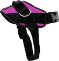 ShawnCo Essential Dog Harness, No-Pull Pet Vest with 3 Leash Clips, No Choke, Reflective, Adjustable and Padded, for Easy Walking and Training for Small, Medium and Large Dogs (Orchid, XS)