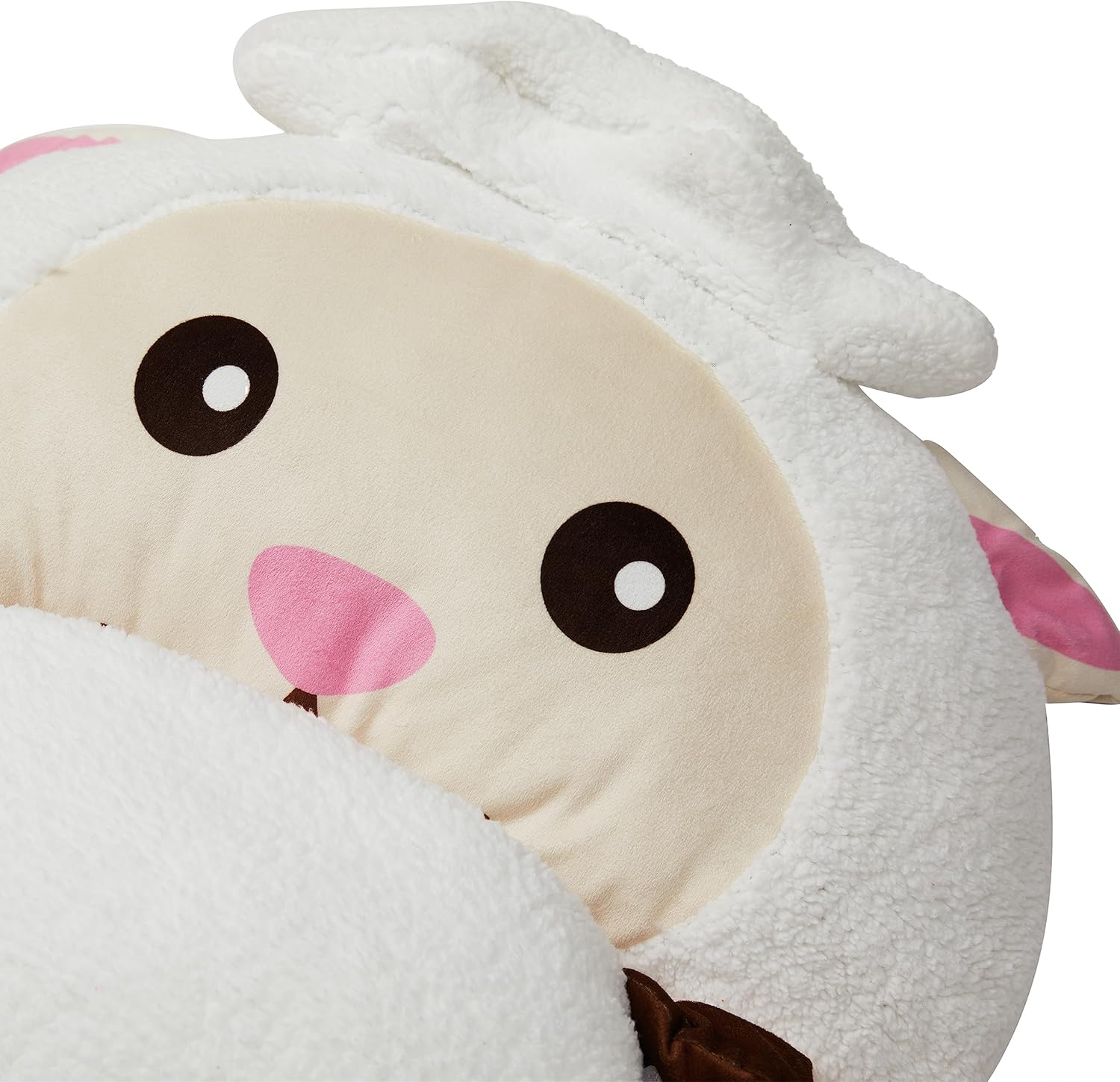 Kid's Nap Buddies Character Preschool Nap Mat, Toddler Sleeping Bag with Pillow for Daycare, Ages 3+