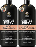 ALFIE'S CHOICE Puppy Shampoo and Conditioner Set | 16 fl oz Each | for Sensitive & Itchy Skin | Puppies, Adults & All Breeds of Dogs