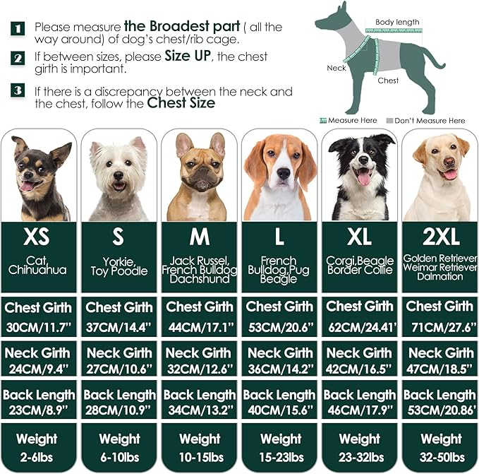 AOFITEE Large Dog Sweater, Turtleneck XXL Dog Sweater for Fall Winter, Stretchy Knitwear Christmas Dogs Sweaters, Knitted Pullover with Harness Hole for Pitbull, Golden Retriever, Labrador Green 2XL