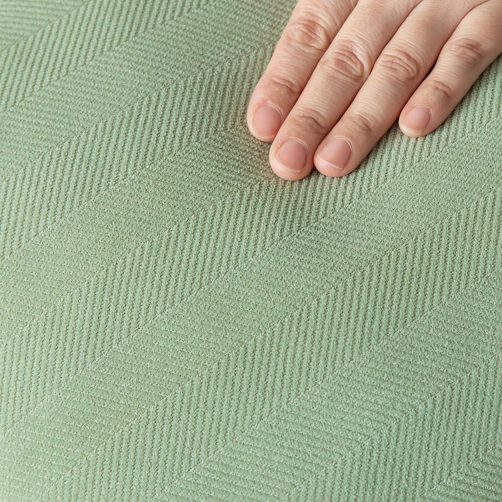 Set of 2 Decorative Fringe Throw Pillow Covers Chenille Pillow Covers Elegant Design Pillowcase Soft Tassels Cushion Cover for Couch Bed Home Decor,24×24 Inch,Sage Green