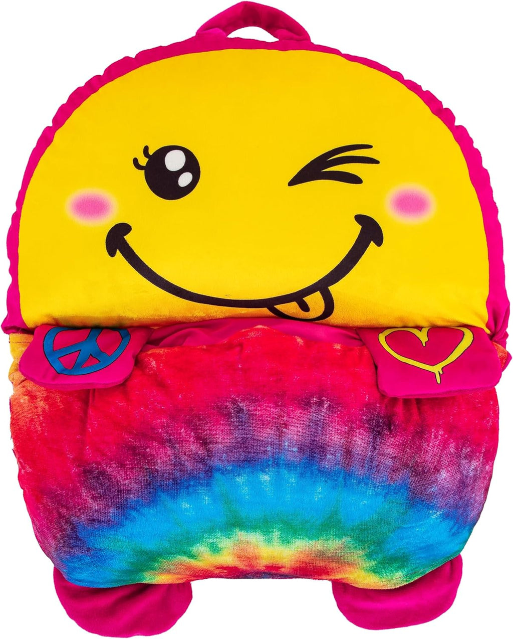 Kid's Nap Buddies Character Preschool Nap Mat, Toddler Sleeping Bag with Pillow for Daycare, Ages 3+