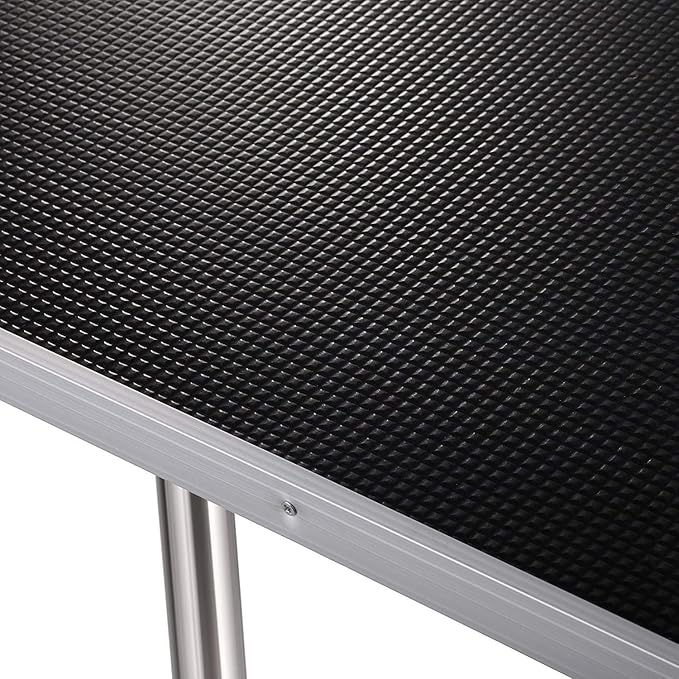 Dog Pet Grooming Table for Large Dogs Adjustable Height Heavy Duty Professional Portable Trimming Table with Arm/Noose/Mesh Tray, Maximum Capacity Up to 330 LBS, 36''/Black