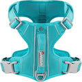 BARKBAY Dog Harness No Pull with ID Tag Pocket - Heavy Duty, Reflective, Easy Control for Large Dogs(Ocean Blue,L)