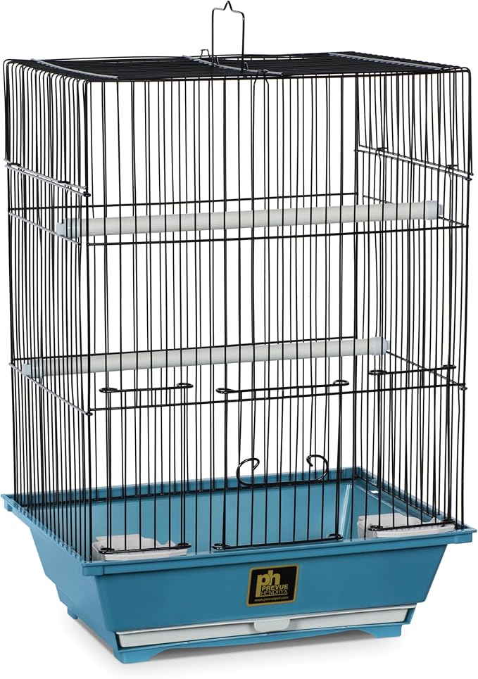 Prevue Pet Products SP50021 Slate Bird Cage, Small, Blue