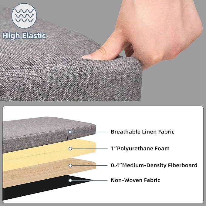 CAROLMADE Cat Beds for Indoor Cats, Collapsible Cat House with Storage Space & Scratch Pad Cat Cave for Small Pet Under 20 Lbs