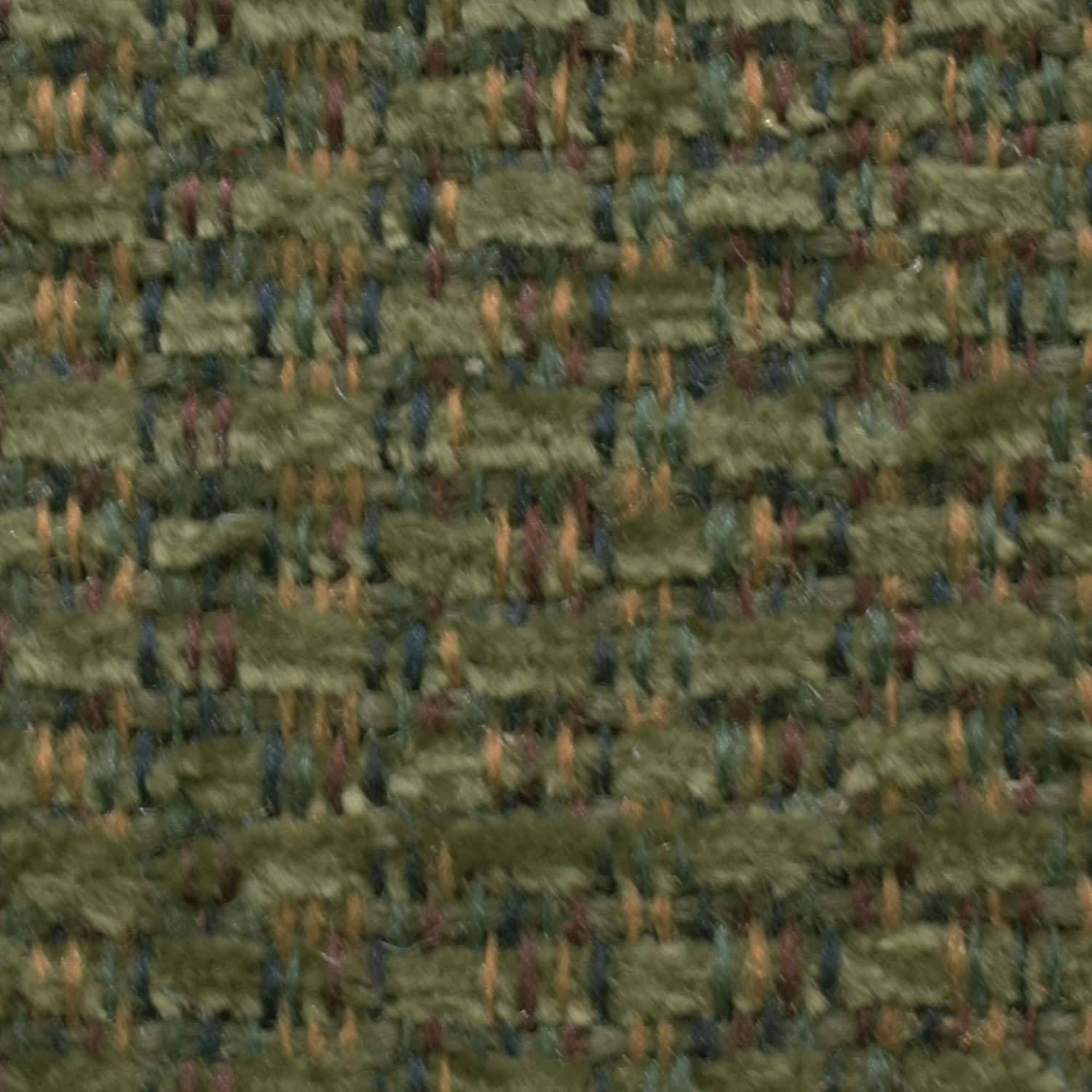 Klear Vu Omega Non-Slip Rocking Chair Cushion Set, Assembled in USA, Thick Padding & Tufted Design, Includes Seat Pad & Back Pillow with Ties, 17x17 Inches, 2-Piece Set, Tyson Green