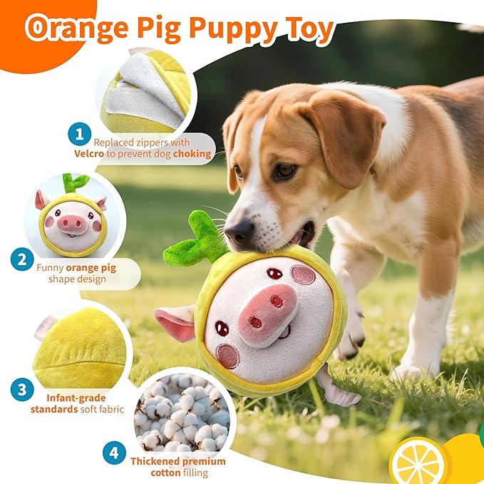 Interactive Dog Toys, Moving Dog Toy Ball, Automatic Bouncing Rolling Squeaky Dogs Toys to Keep Them Busy for Small Medium Dogs Puppy with Jumping Music Talking Mode(Pig)