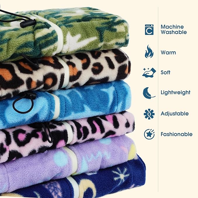 ROZKITCH Dog Winter Coat Soft Fleece Dog Pajamas, Pet Windproof Warm Cold Weather Jacket Vest with Reflective Zipper, Jumpsuit Apparel Outfit Clothes for Medium Dog Dinosaur S