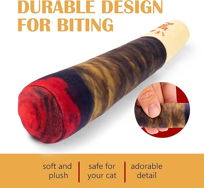 Hoovy Catnip Toy Doobies | Cat Nip Cat | Cool Stuff | Funny Toys | Catnip Joints Gift