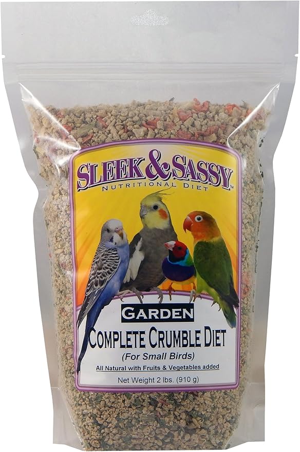 SLEEK & SASSY Garden Complete Crumble Small Bird Food (2 lbs.)