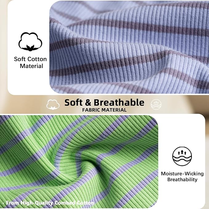 Koneseve Dog Shirt 2 Pack Breathable Sleeveless Vest, Stretchy & Soft, Purple & Vivid Green Size 3XL