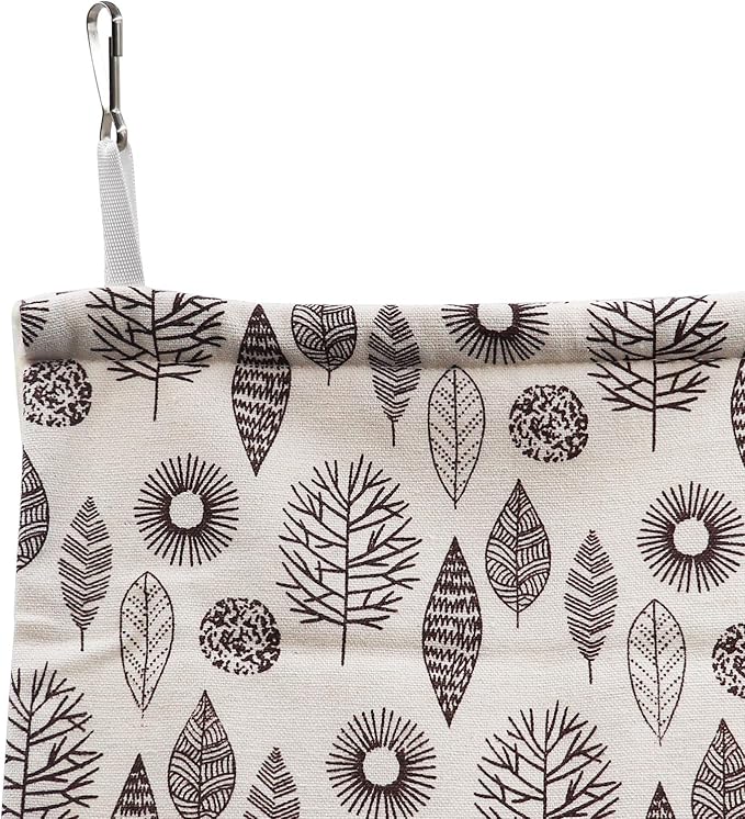 Dnoifne 2 Pack Hanging Winter Warm Bird Bed, Nest House, Hammock House - Plush Snuggle Hideaway Cave Bed Tent for Hamsters, Budgies, Parakeets, Cockatiels, Lovebirds, Parrots