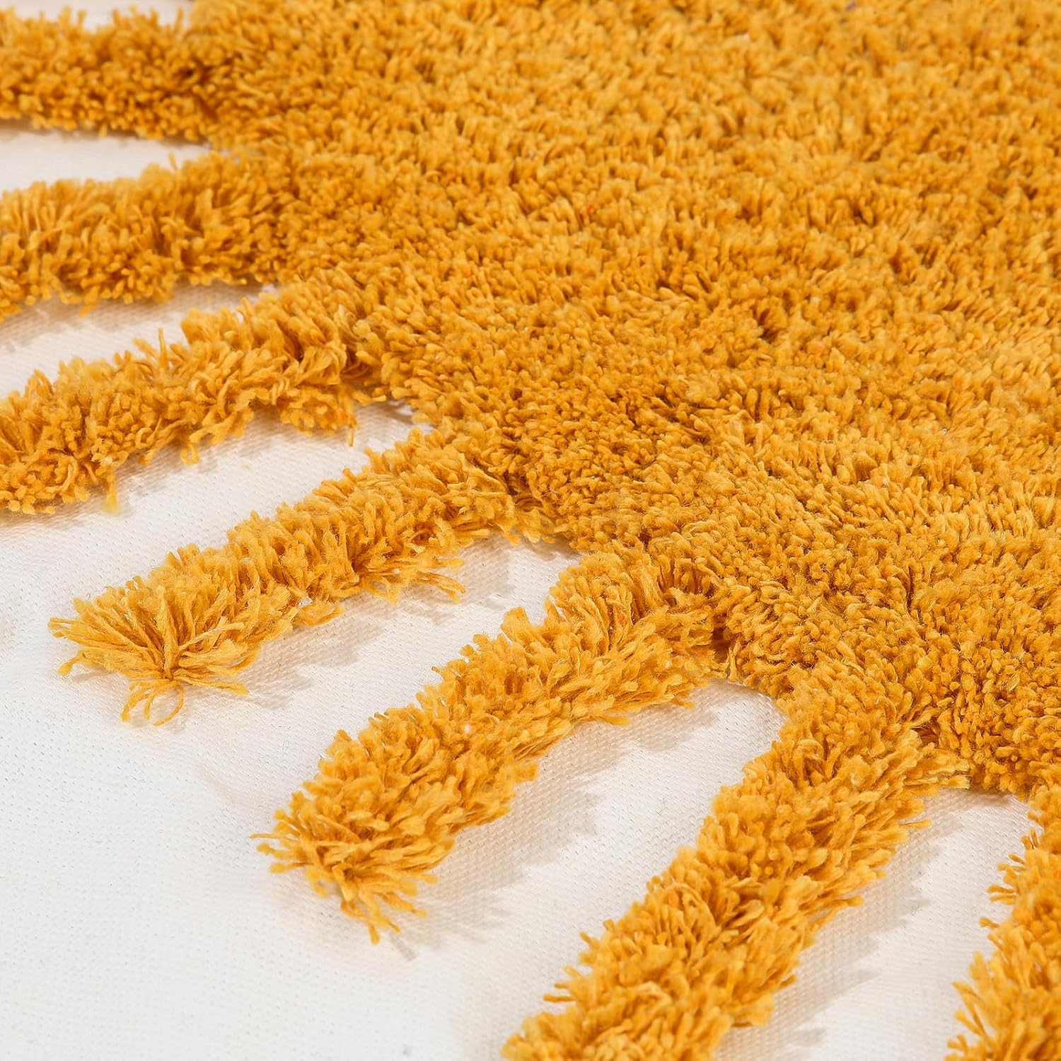 Adabana Decorative Boho Throw Pillow Covers 12x20, Lumbar Tufted Pillows Cover for Couch Bed, Sun Sunshine Pillow Cover for Kids