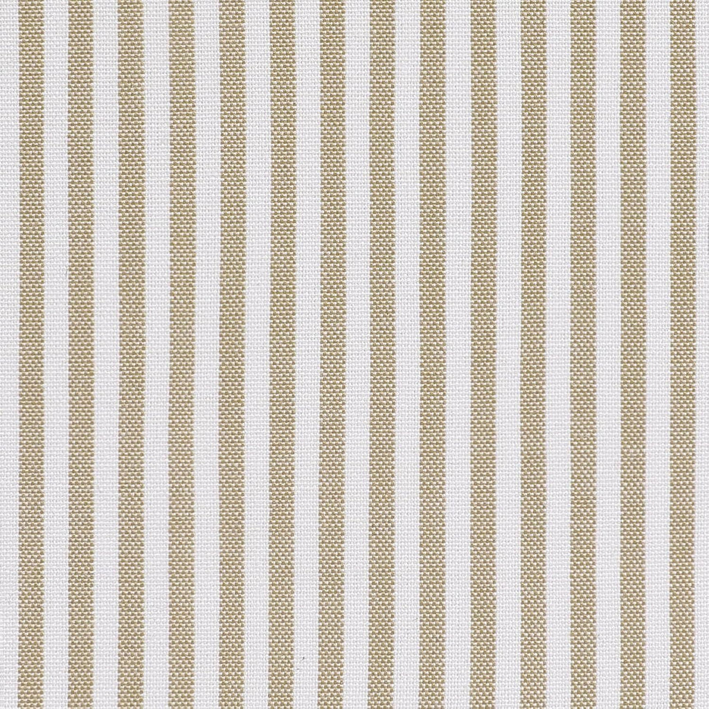 AAAAAcessories D-Shaped Chair Cushions, 2" Thick Dining Chair Pads with Ties and Removable, Machine-Washable Cover, 17" x 16", Natural Sand Pinstripe