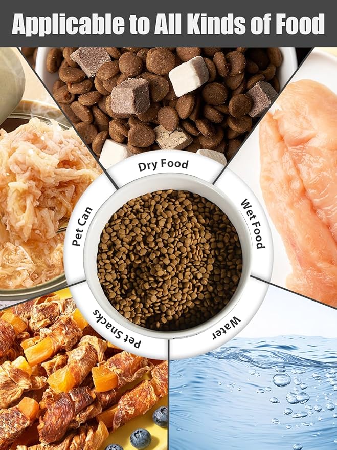 70OZ Ceramic Dog Bowl - 8'' Non-Slip Feeder for Medium & Large Dogs, Suitable for Dry & Wet Food, White, Microwave & Dishwasher Safe