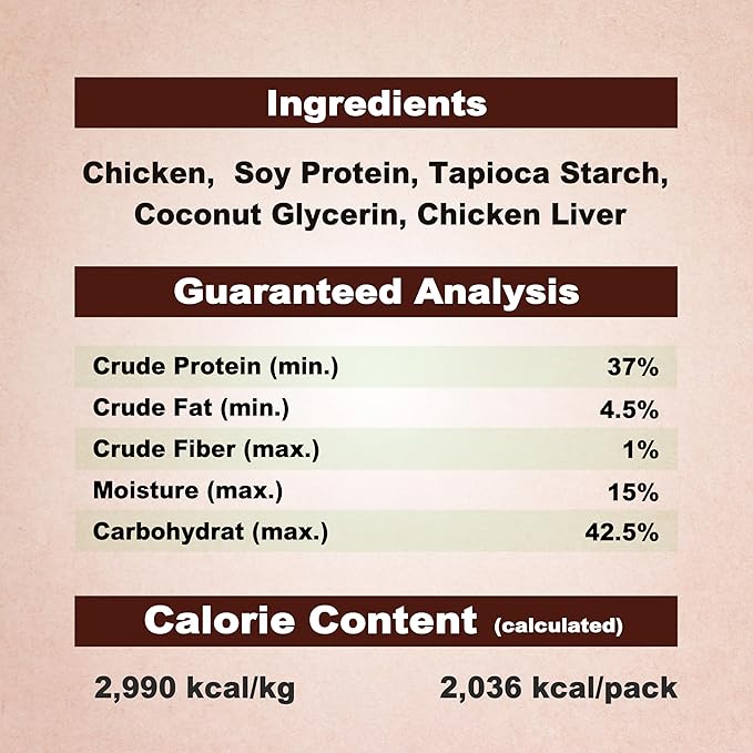 AFreschi Natural Chicken Sticks with Sweet Potato 24 oz, All Natural, Grain-Free, High-Protein, Healthy & Easily Digestible, Soft Texture