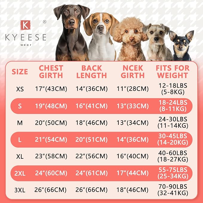 KYEESE Dog Sweater with Leash Hole Warm Pullover with Reflective Yarn for Small and Medium Dogs Male Soft Knit Pullover Boy Dog Coats Cozy Lightweight Thick Sweater,Orange,Large