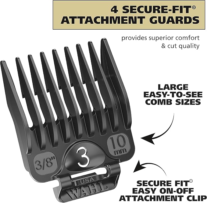 Wahl USA Quiet Pro Corded Dog Clippers for Grooming - Heavy Duty Compact Electric Dog Grooming Kit Hair Clippers for Dogs Cats Pets- Model 9181