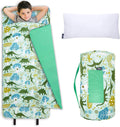 Wildkin Kids Original Nap Mat – Cozy Kids Sleep Mat with Pillow, Ideal for School & Travel - Dinomite Dinosaurs