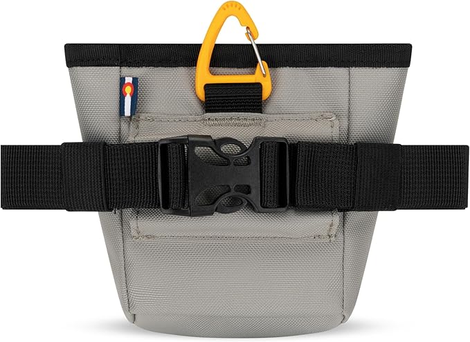 OllyDog Goodie Treat Bag, Dog Treat Pouch, Waist Belt Clip for Hands-Free Training, Magnetic Closure, Dog Training and Behavior Aids, Three Ways to Wear (Wet Weather)