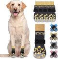 KOOLTAIL Dog Socks for Hot/Cold Pavement to Prevent Licking Paws,Dog Boots&Paw Protector for Hardwood Floors Anti Slip,Traction Control No Twist Grip Booties for Small Medium Large Senior Dogs S