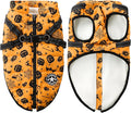 Aiboria Dog Jackets Windproof Outfit Coat Dog Vest Harness Puppy Warm Jacket Halloween Orange XXL