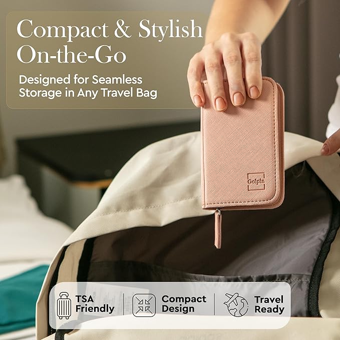 9 Pcs Manicure Kit for Men & Women – Stainless Steel Tools with Pink Travel Nail Kit Case, Nail Clippers, Cuticle Pusher, File, Gift Ready Women & Mens Manicure Set