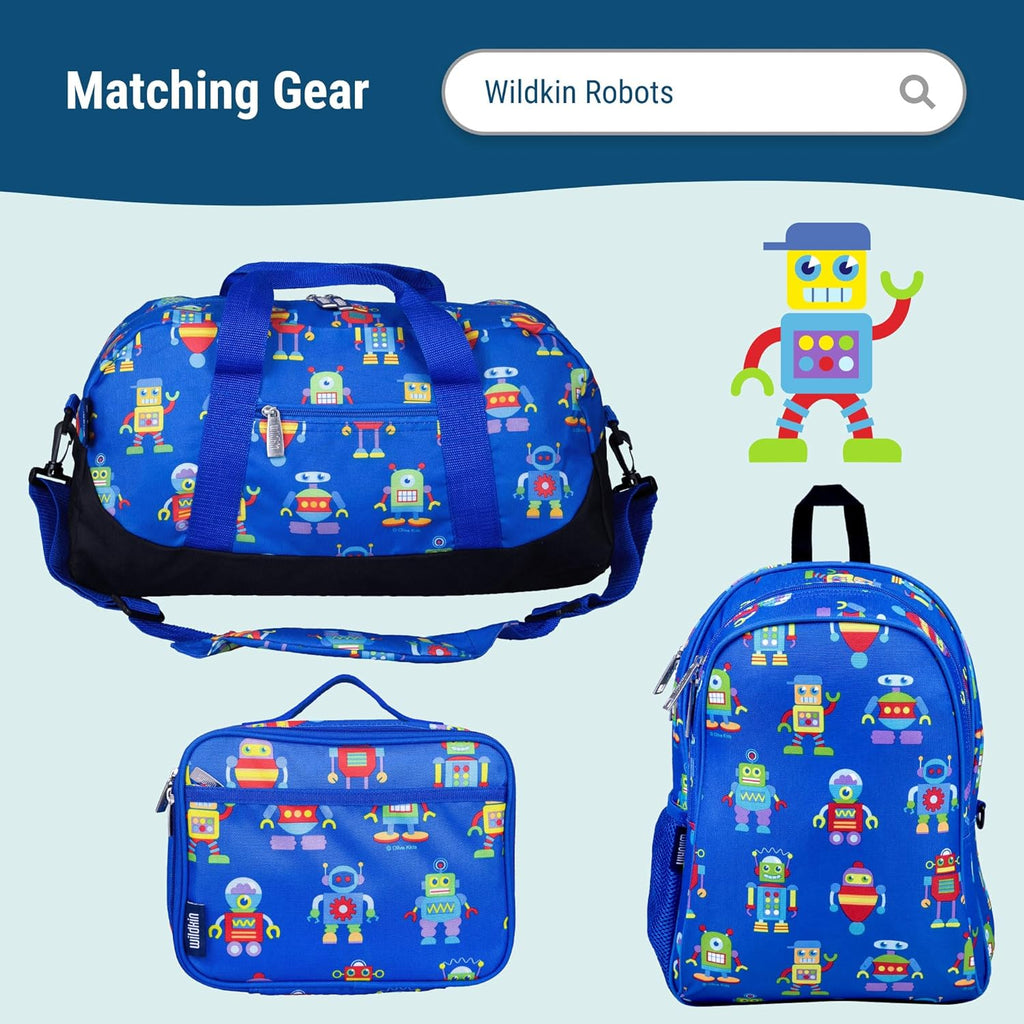 Wildkin 43-inch Kids Nap Mat – Soft Microfiber Toddler Sleeping Mat with Pillow