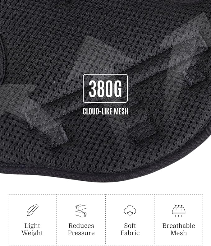 2025 New Edition, Fei & Eve MagEase Dog Harness - 3-Second Magnetic Buckles | 3-Point No-Pull Control | Heavy-Duty 900D Nylon | Dual Safety Handles | Breathable Mesh | Adjustable Fit | Medium,Black