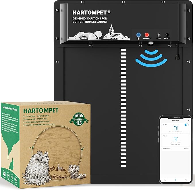 1LB Non-GMO Dried Black Soldier Fly Larvae, Superior Calcium Boost for Chickens, Better Than Dried Mealworms, Poultry Feed Ideal for Molting & Laying Hens, Wild Birds, Ducks | Top Grade BSF