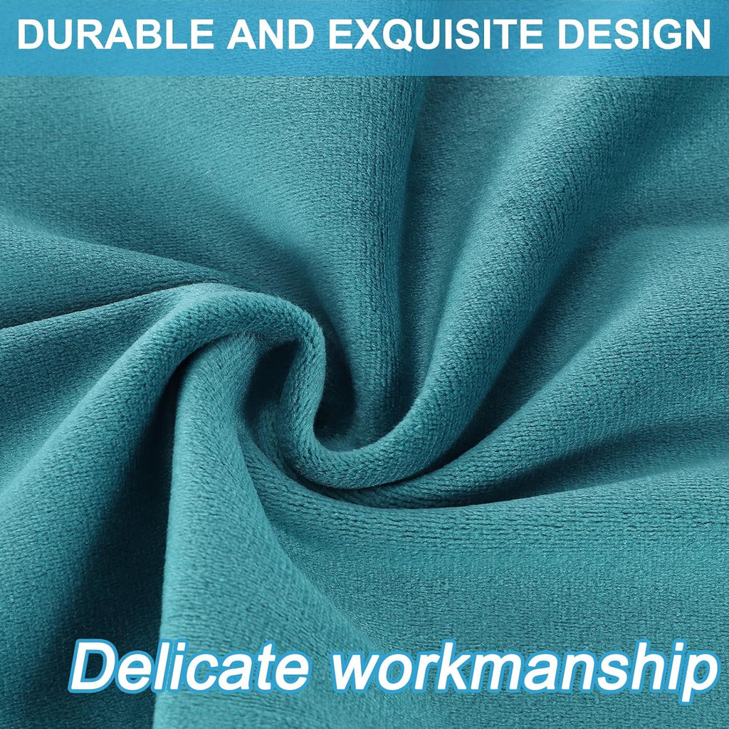 uxcell 4Pcs Stretch Armrest Covers, Polyester Soft Armchair Slipcovers Couch Recliner Arm Cover for Chair Sofa Protector, Khaki