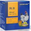 Superior to Dried Mealworms for Chickens 5lb - 85X More Calcium Than Mealworms - Non-GMO Chicken Feed - Molting Supplement - BSFL Treats for Hens, Ducks, Turkeys, Wild Birds, Quails