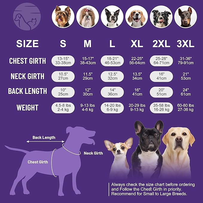 cyeollo 2 Pack Large Dog Sweater, Fleece Vest Pullover Sweatshirt Reflective Lightweight Pet Clothes for Large Dogs Dog Winter Coat Boy & Girl Pet Apparel, Red & Buffalo Plaid XXXL