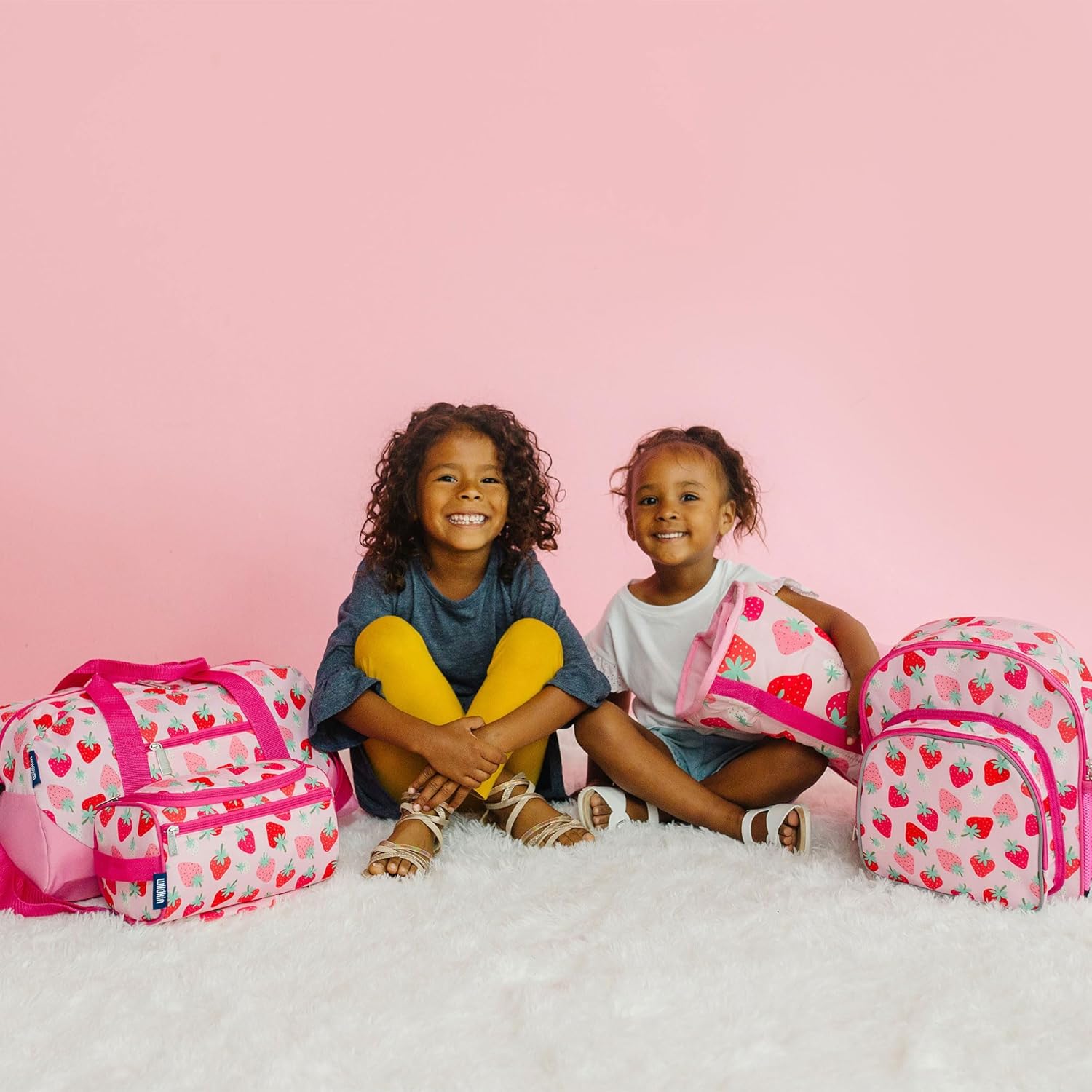 Wildkin 43-inch Kids Nap Mat – Soft Microfiber Toddler Sleeping Mat with Pillow