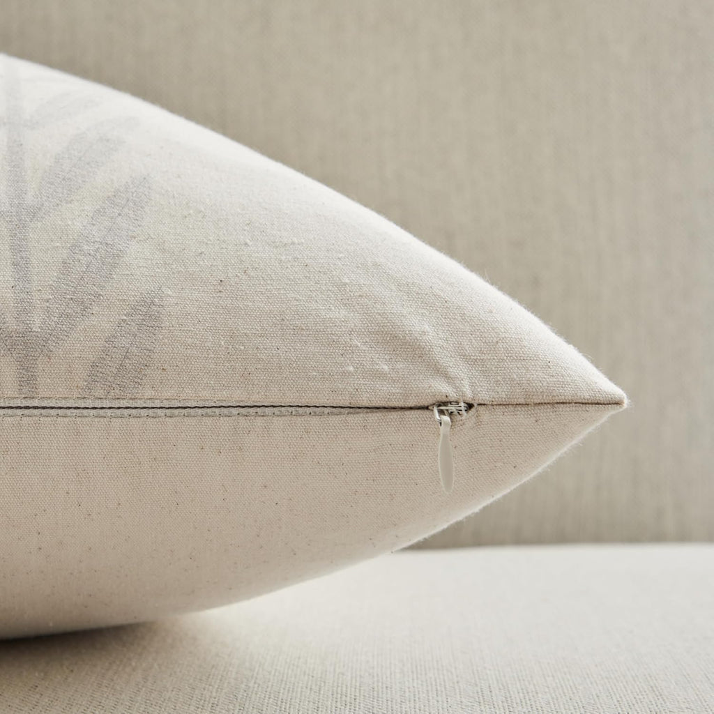 100% Cotton Farmhouse Leaves Throw Pillow Covers Set of 2, 22x22 Inch Mixed Grey Pastoral Decorative Print Cushion Covers for Sofa Bed Living Room Home Decor