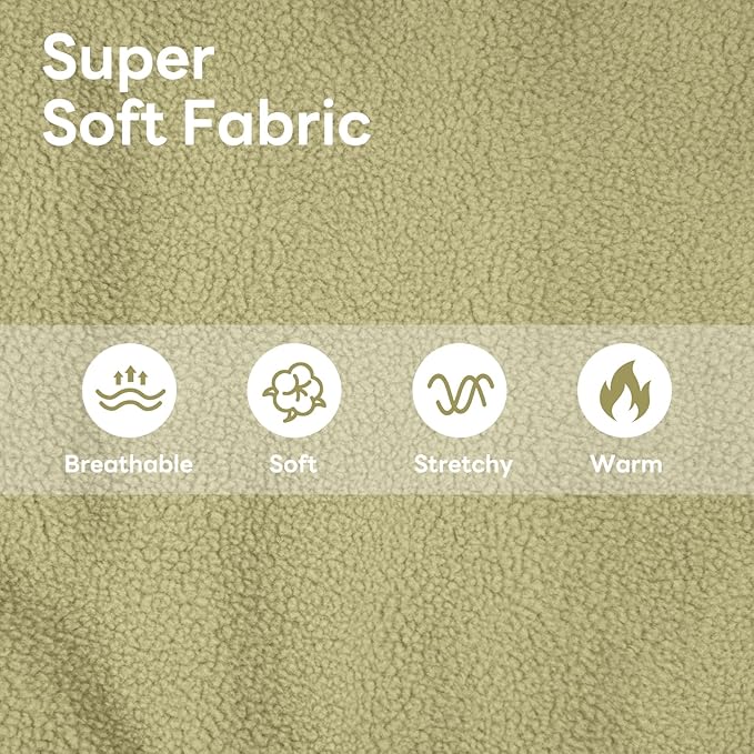 IECOii Fleece Dog Sweater for Large Dogs, Large Dog Sweater Sleeveless with Leash Hole and Reflective Strips, Fall Winter Turtleneck Hoodie Vest Lightweight & Stretchy Fit for Active Dogs, Green, XL