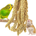 kathson Natural Sun-Dried Birds Millet Spray Millet Treat Bird Snacks for Parrots Cockatiels Lovebirds Painted Buntings and Finches Parakeets 4.4 LB