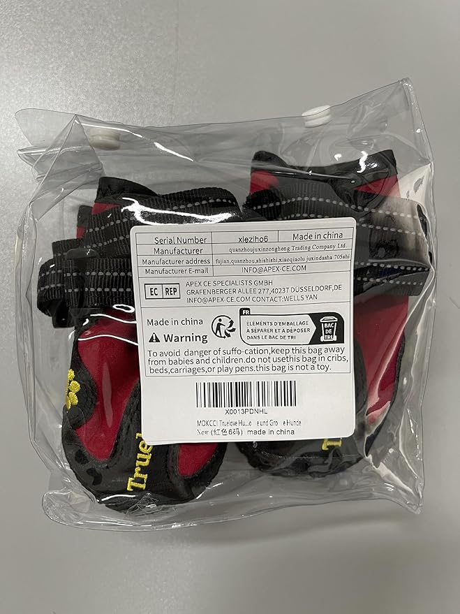 Truelove Dog Boots,Waterproof Pet Shoes with Reflective Straps for Paw Protectors Small Medium Large Dog Summer Winter Snow Outdoor Walking